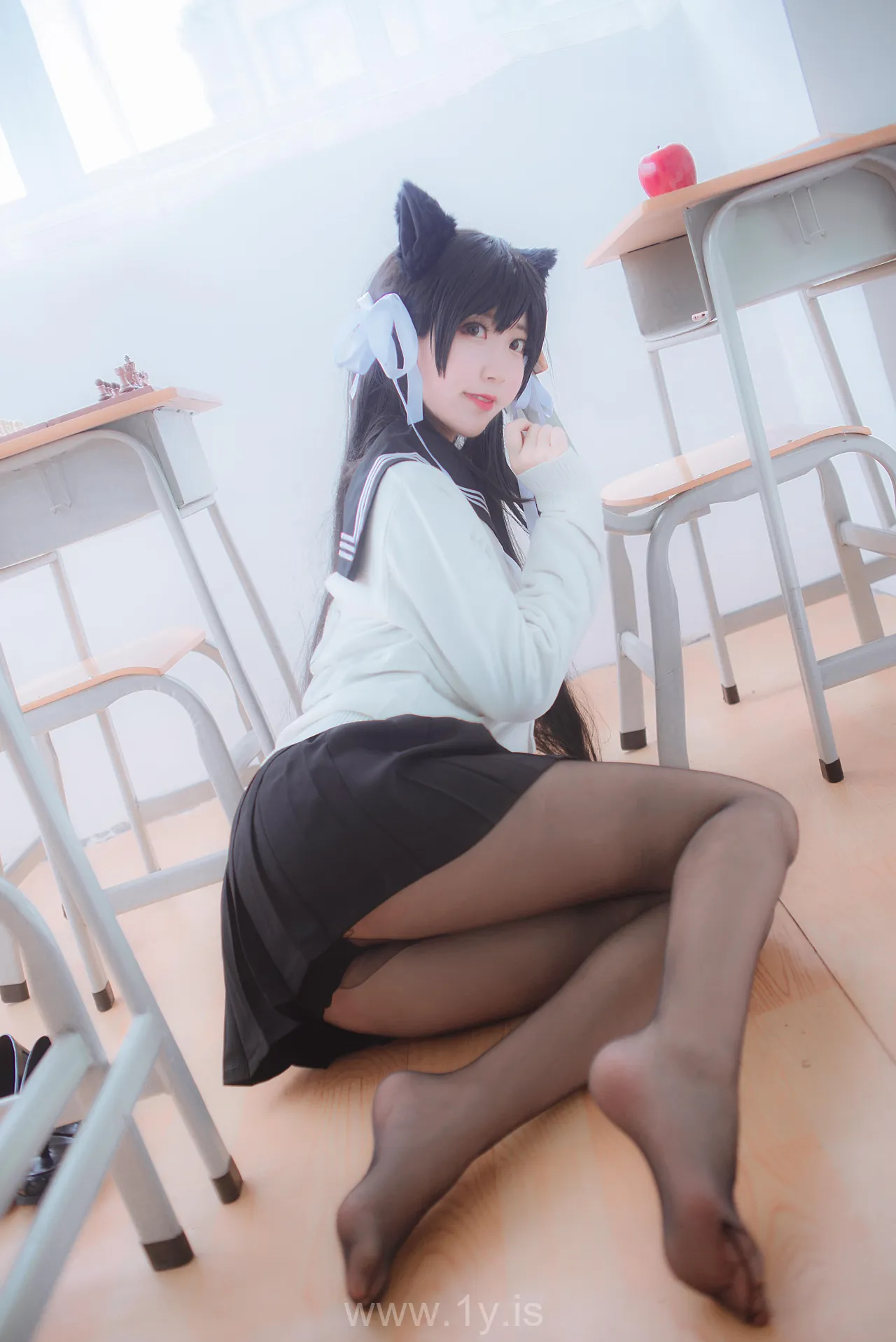 Coser@黑川 NO.005 Delightful Asian Teen 獒犬制服